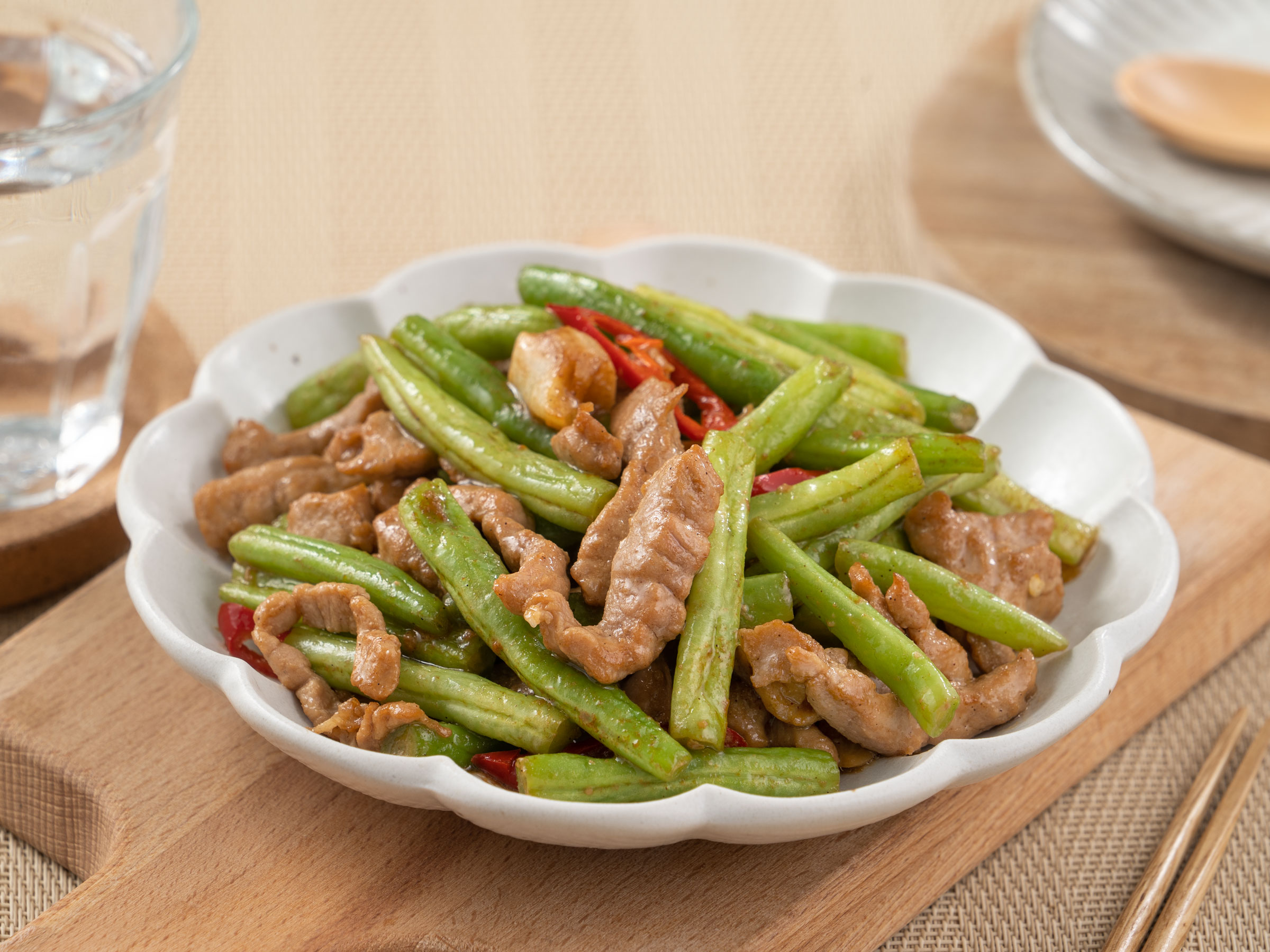 四季豆炒肉絲 李錦記台灣 Taiwan 四季豆炒肉絲 李錦記台灣 Taiwan